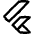 Flutter Logo Icon from Flex Line Set