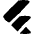 Flutter Logo Icon from Flex Solid Set