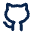 Github Line Icon from Mingcute Line Set