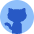 Github Logo Icon from Core Flat Set