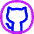 Github Logo Icon from Flex Neon Set