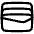 Google Wallet Logo Icon from Plump Line Set