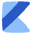 Kotlin Logo Icon from Plump Flat Set