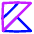 Kotlin Logo Icon from Flex Neon Set