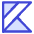 Kotlin Logo Icon from Core Duo Set