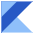 Kotlin Logo Icon from Sharp Flat Set