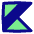 Kotlin Logo Icon from Flex Pop Set