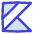 Kotlin Logo Icon from Flex Duo Set