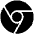 Logo Chrome Icon from Ionic Filled Set