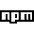 Logo Npm Icon from Ionic Filled Set