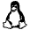 Logo Tux Icon from Ionic Filled Set