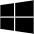 Logo Windows Icon from Ionic Filled Set
