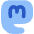 Mastodon Logo Icon from Flex Flat Set