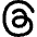 Meta Thread Logo Icon from Core Remix Set