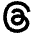 Meta Thread Logo Icon from Sharp Remix Set