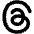 Meta Thread Logo Icon from Plump Solid Set