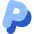 Paypal Logo Icon from Flex Flat Set