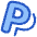 Paypal Logo Icon from Plump Duo Set