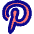 Pinterest Logo Icon from Plump Pop Set