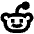 Reddit Logo Icon from Sharp Remix Set