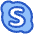 Skype Logo Icon from Plump Duo Set