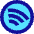 Spotify Logo Icon from Sharp Pop Set