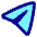 Telegram Logo Icon from Plump Pop Set