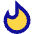 Tinder Logo Icon from Sharp Pop Set