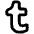 Tumblr Logo Icon from Plump Remix Set
