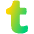 Tumblr Logo Icon from Plump Gradient Set