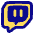 Twitch Logo Icon from Plump Pop Set