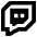Twitch Logo Icon from Sharp Remix Set
