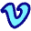 Vimeo Logo 1 Icon from Plump Pop Set