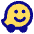 Waze Logo Icon from Plump Pop Set