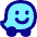 Waze Logo Icon from Flex Pop Set