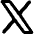 X Twitter Logo Icon from Flex Remix Set