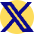 X Twitter Logo Icon from Sharp Pop Set