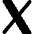 X Twitter Logo Icon from Core Solid Set