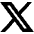 X Twitter Logo Icon from Sharp Remix Set
