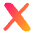 X Twitter Logo Icon from Plump Gradient Set