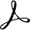 Adobeacrobatreader Icon from Simple Icons Set