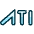 Ati Logo Icon from Ultimate Duotone - Free Set