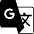 Googletranslate Icon from Simple Icons Set