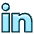 Linkedin Logo Icon from Ultimate Duotone - Free Set