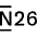 N26 Icon from Simple Icons Set