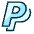 Paypal Logo Icon from Ultimate Duotone - Free Set