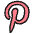 Pinterest Logo Icon from Ultimate Colors - Free Set