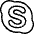 Skype Logo Icon from Ultimate Light - Free Set