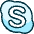 Skype Logo Icon from Ultimate Duotone - Free Set