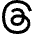 Threads Icon from Simple Icons Set